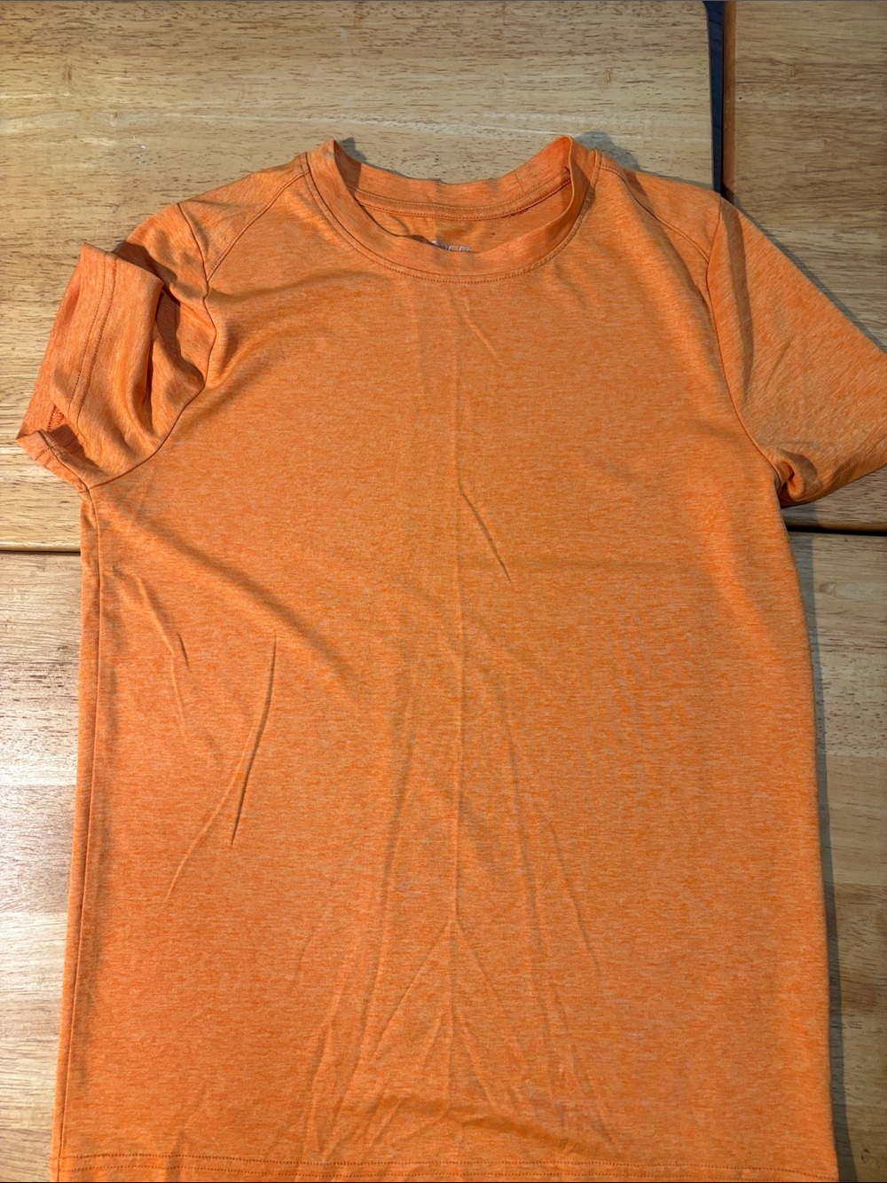 bcg Orange Heather Kids Athletic Tee